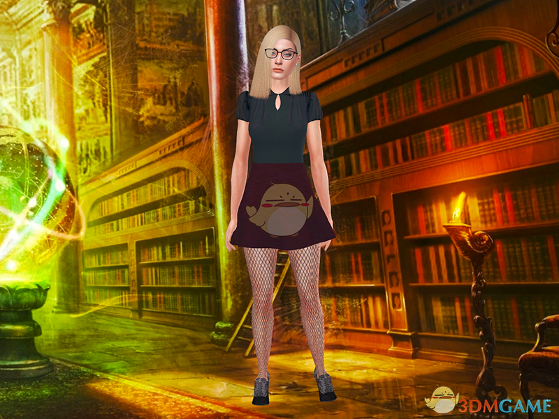 《模拟人生4》魔术图书馆背景MOD