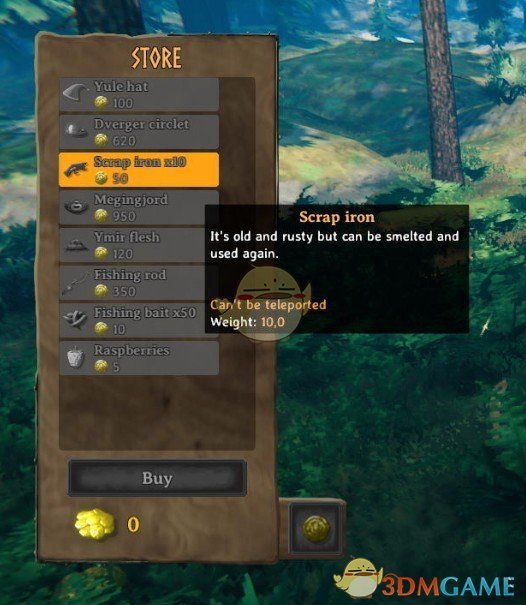 《Valheim：英灵神殿》自定义商店MOD