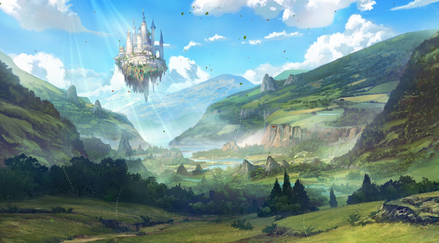 《Wallpaper Engine》魔法天空城动态壁纸