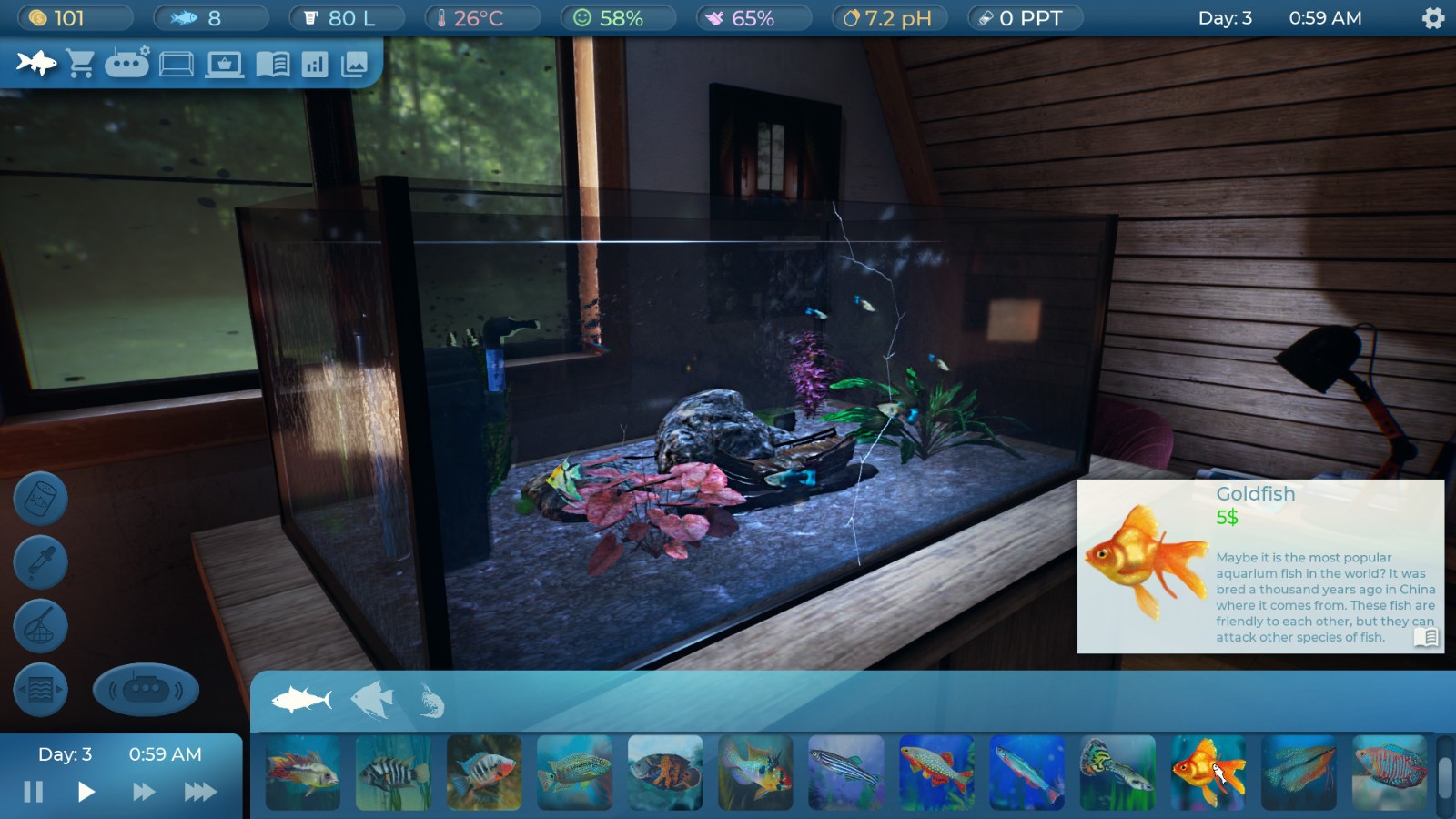 模拟新作《水族饲养员》公布 将于2022年5月发售