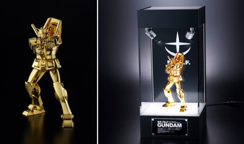 《高达》24k纯金版模型公开 日本匠人技艺精致绝伦