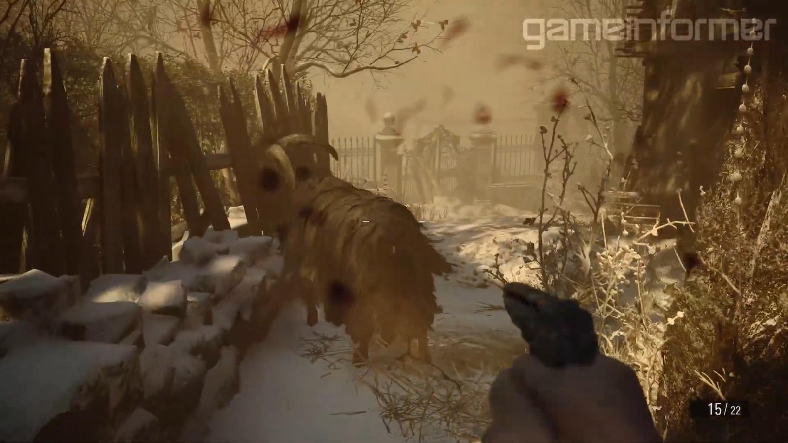 《生化危机8》新视频展示游戏画面 敌人更具威胁性