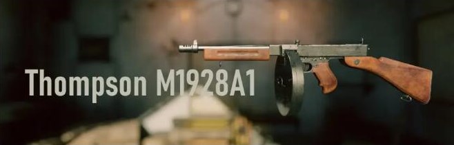 《应征入伍》美军武器M1928A1汤普森冲锋枪介绍