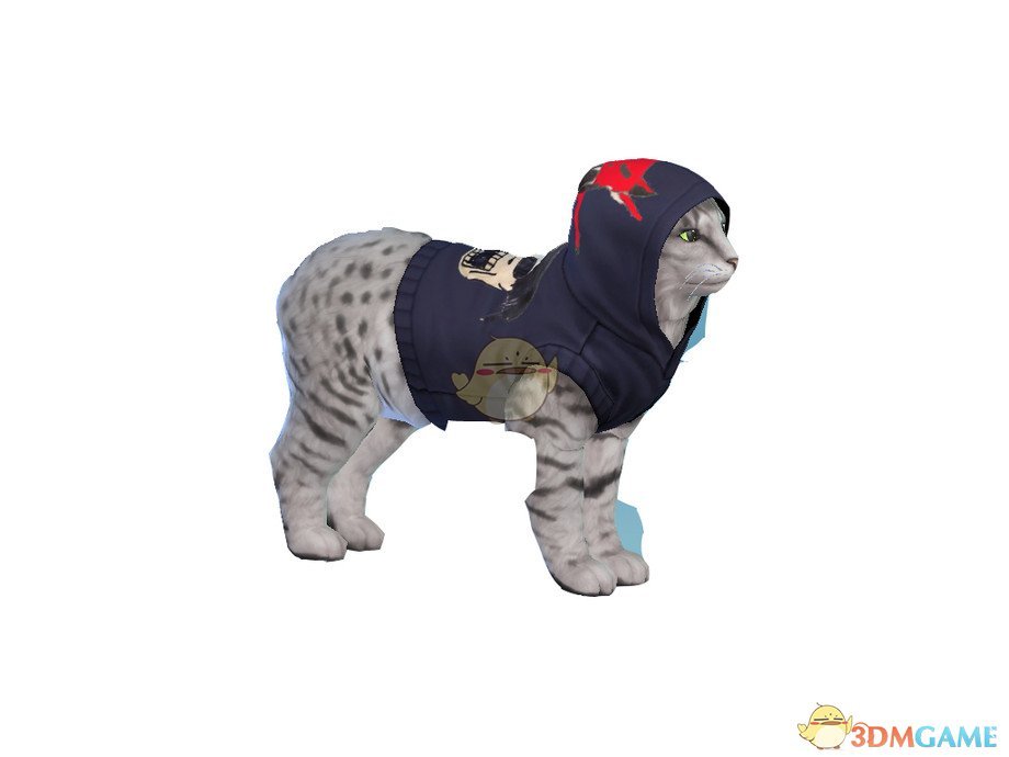 《模拟人生4》猫咪的连帽衫MOD