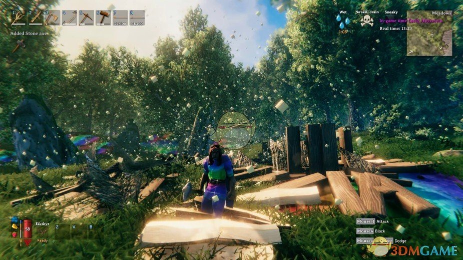 《Valheim：英灵神殿》快速拆除建筑物MOD