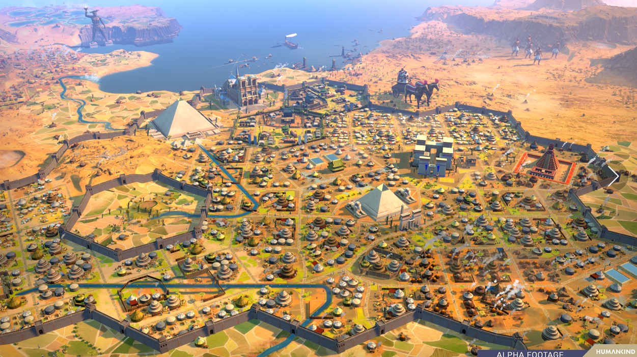世嘉历史战略新游《人类》开启期间体验 预购即可畅玩新地图