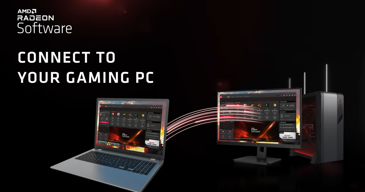 AMD Link更新支持在电脑上运行 从一个PC串流到另一个