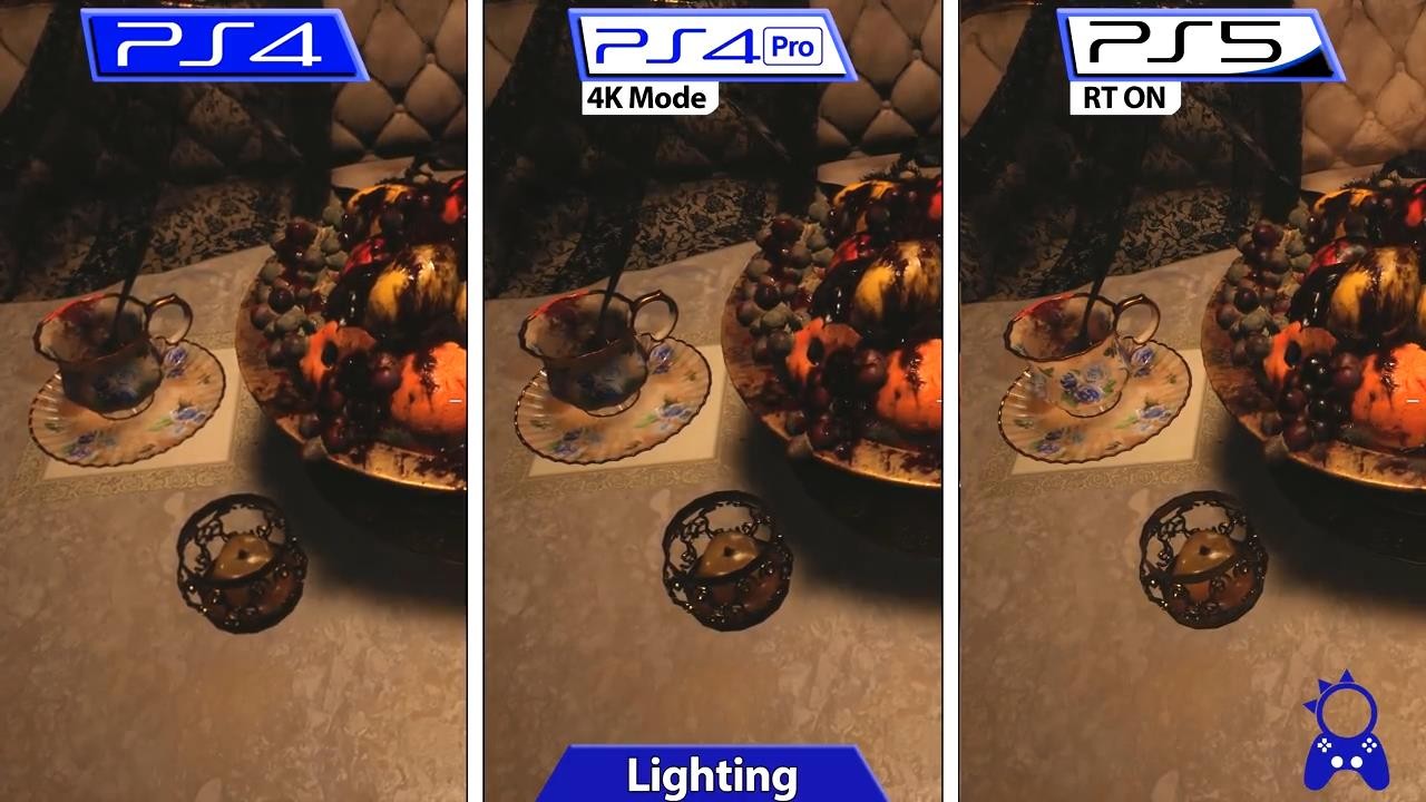 《死化危缓8》乡堡Demo PS5与PS4版画里对比视频