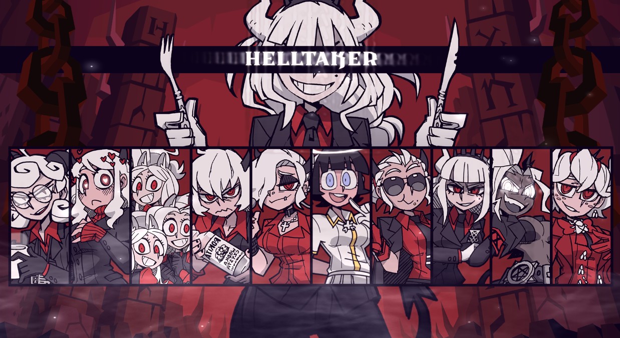 helltaker全人物立绘图片