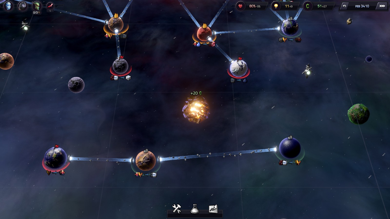太空战略游戏《Slipways》免费Demo上线Steam 6月4日发售