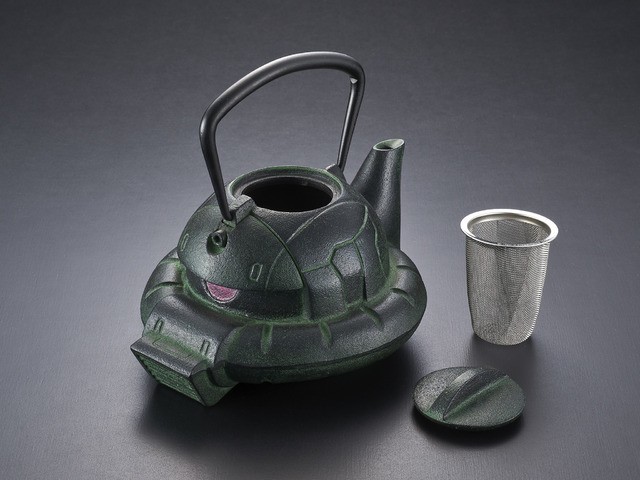 万代《高达》最新周边扎古铁壶公开 传统工艺收藏价值十足