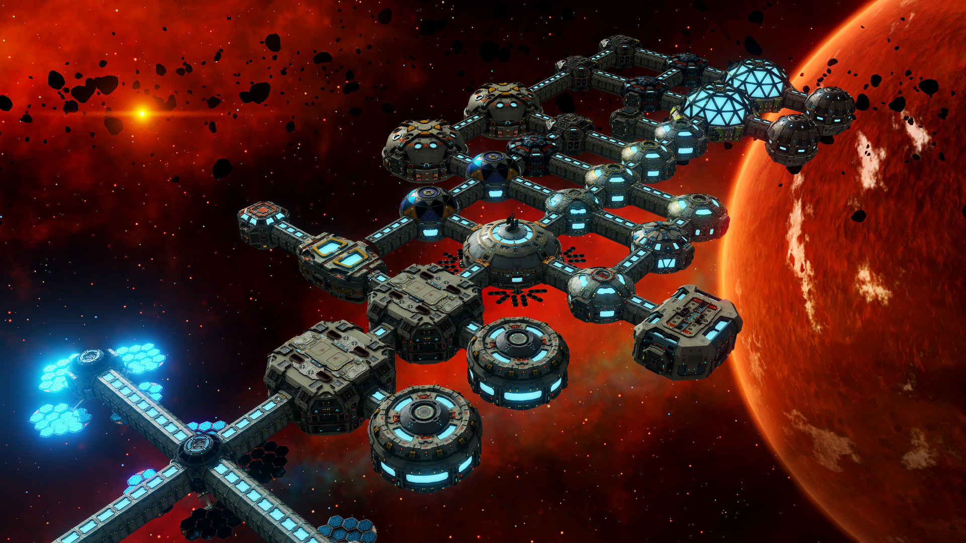 太空题材建造游戏《基地一号》现已在Steam发售