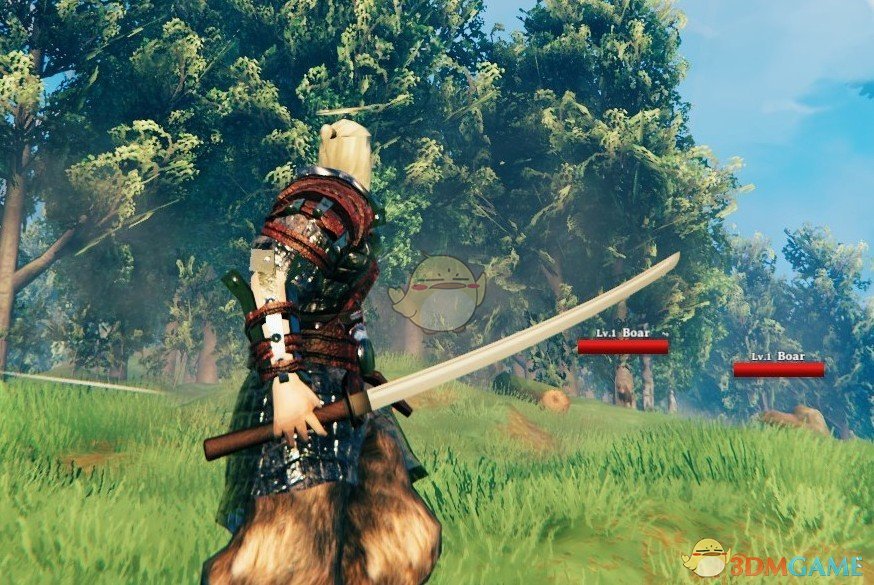 《Valheim：英灵神殿》红色武士刀MOD