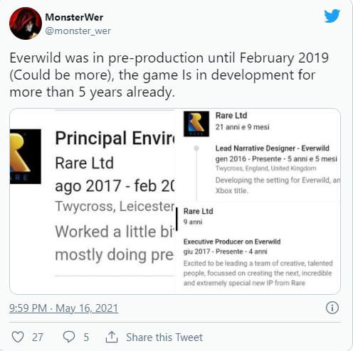 Xbox第1圆工做室游戏《Everwild》或已开支5年之久
