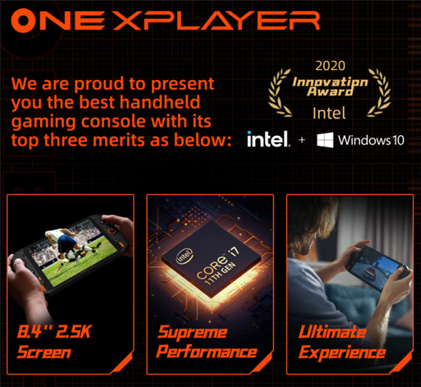 腾讯投资国产Win10掌机OnexPlayer发布5999元起_3DM单机