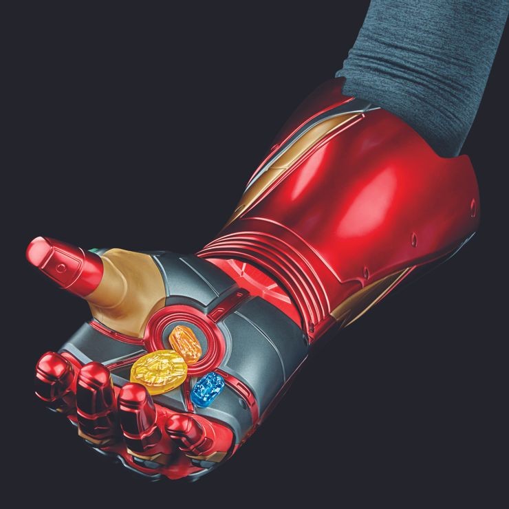 孩之宝钢铁侠无限手套 可穿戴宝石可拆卸 售价124.99美元