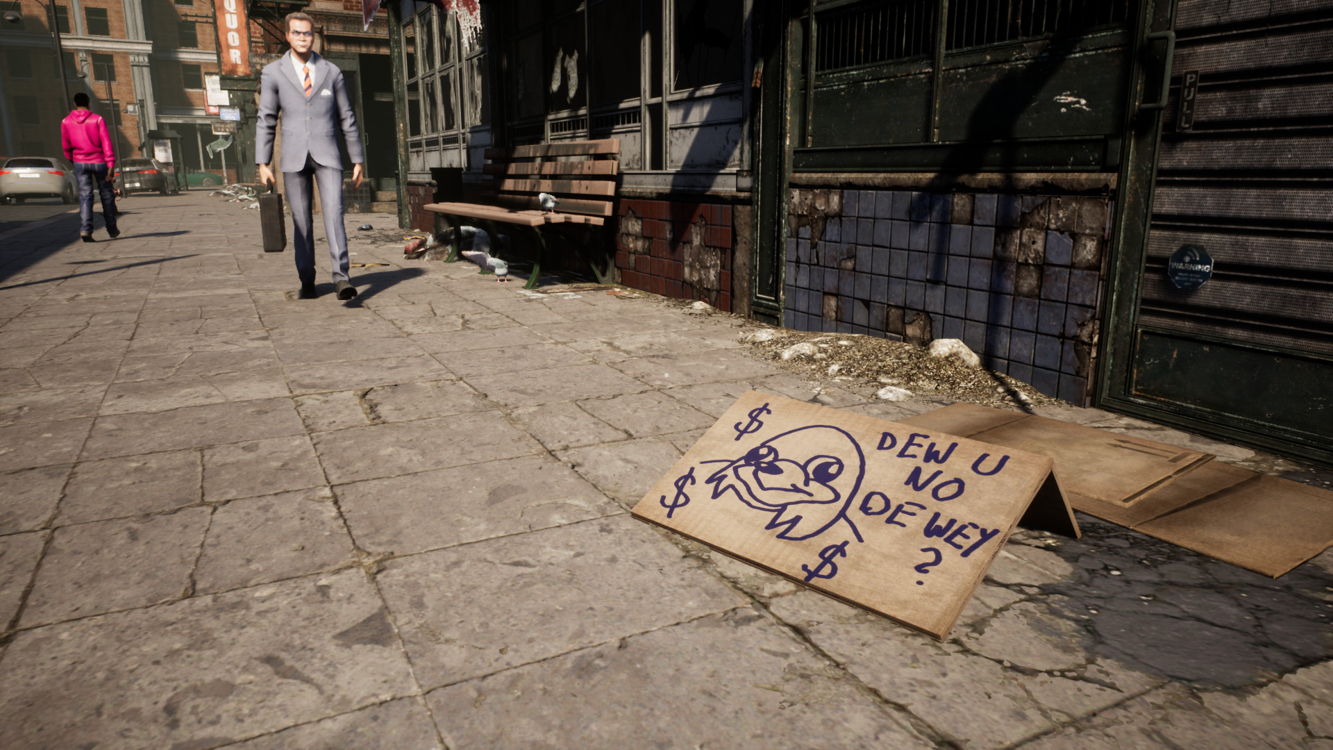 都市沙盒游戏《流浪汉模拟器》将在今年第二季度发售