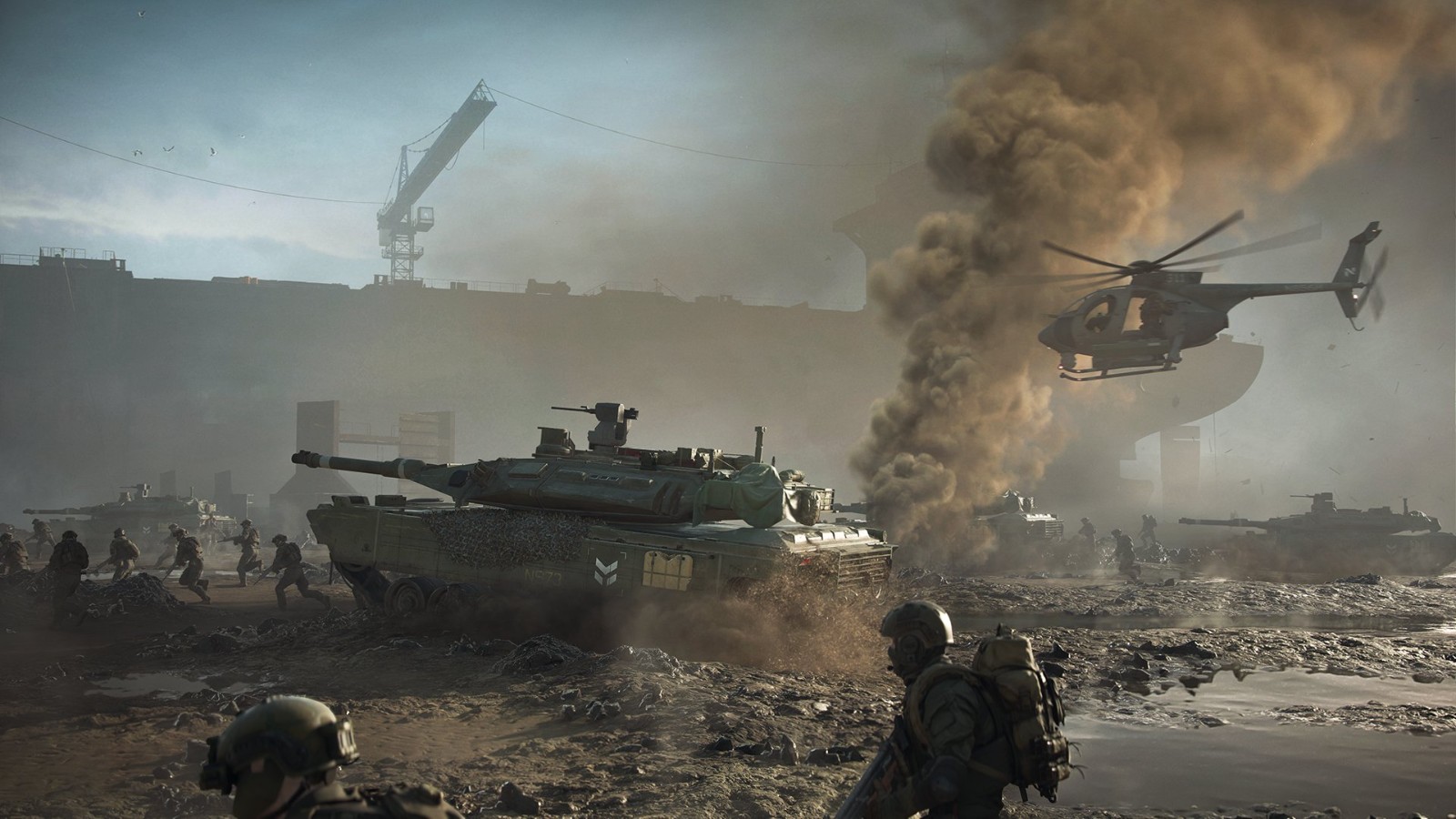 《战地2042》首批官方截图和封面视觉图泄露