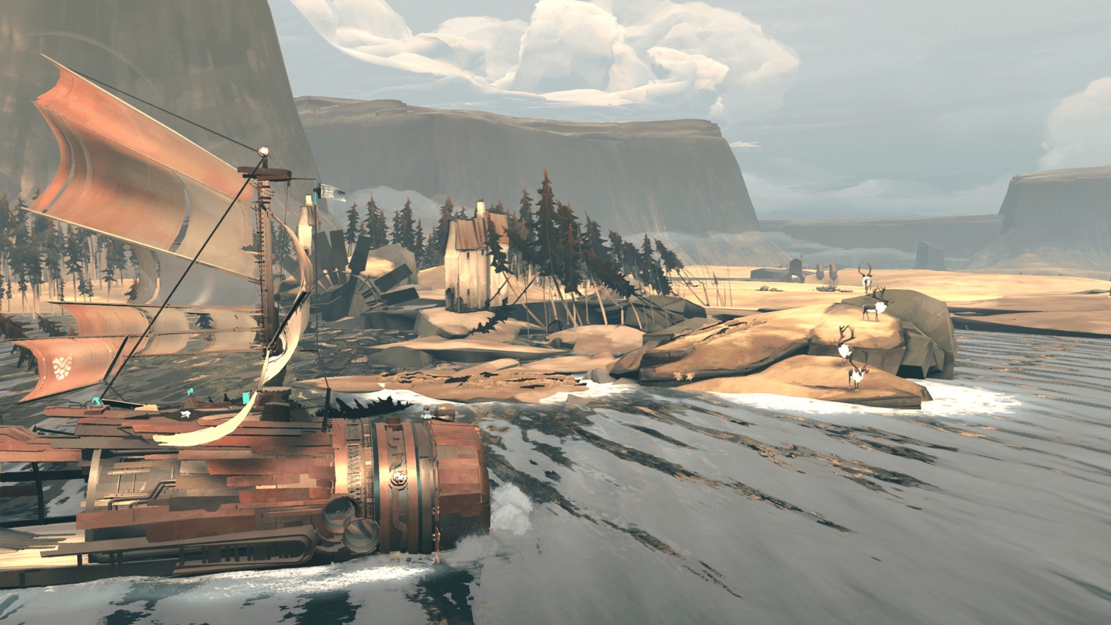 E3 2021：末日航行冒险游戏《远方：变潮》发布