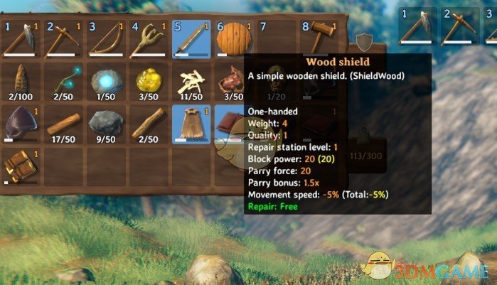 《Valheim：英灵神殿》自定义物品信息显示MOD