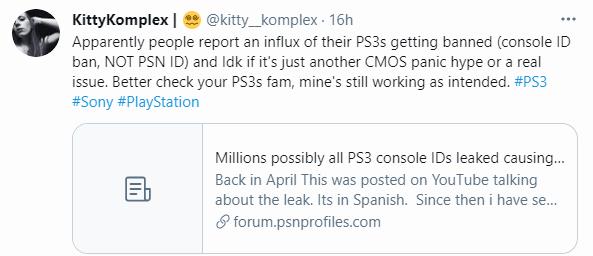 PS3主机序列号遭黑客泄露 该系列主机有被封禁的风险