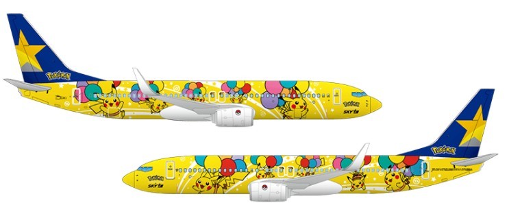 全新《宝可梦》主题涂装客机公开 将欢乐带向天空