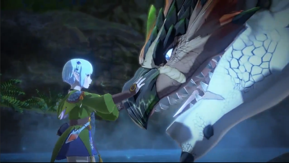 《怪物猎人物语2：毁灭之翼》官方发布游戏开场动画