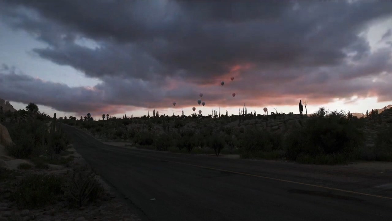 《极限竞速：地平线5》新引擎内片段 惊人动态天气