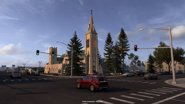 《美国卡车模拟》DLC“怀俄明州”开发版演示公布