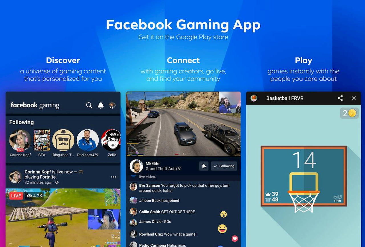 Facebook Gaming将拓展云游戏的服务范围