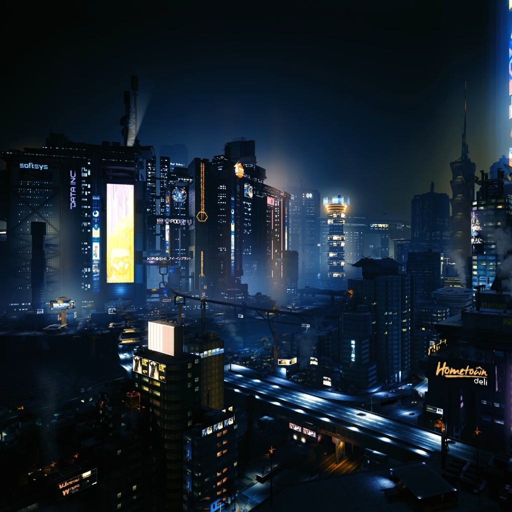 wallpaper城市夜景图片