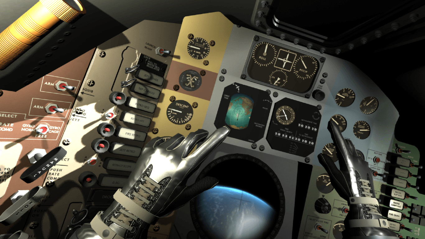 VR体验早期太空探索 火箭模拟游戏《准备发射：水星计划》今日Steam发售