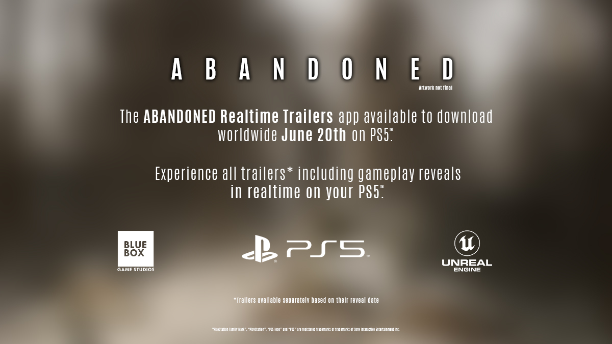 蓝盒工作室为《Abandoned》制作预告片App PS5用户可预加载