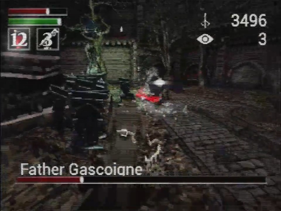 玩家自制PS1《血源》新演示 大战加斯科因神父
