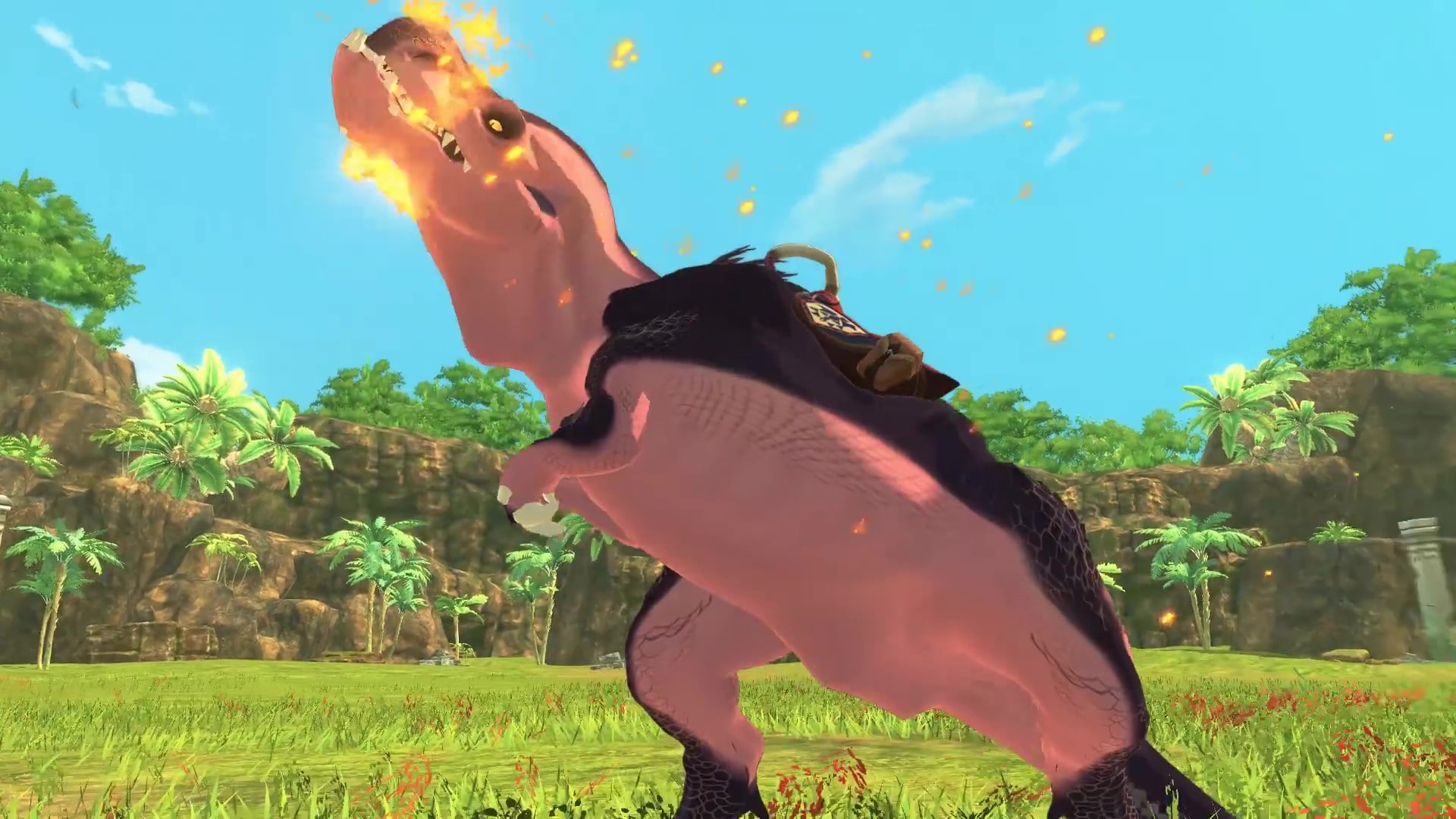 《怪物猎人物语2：毁灭之翼》怪物介绍 喷火的蛮颚龙