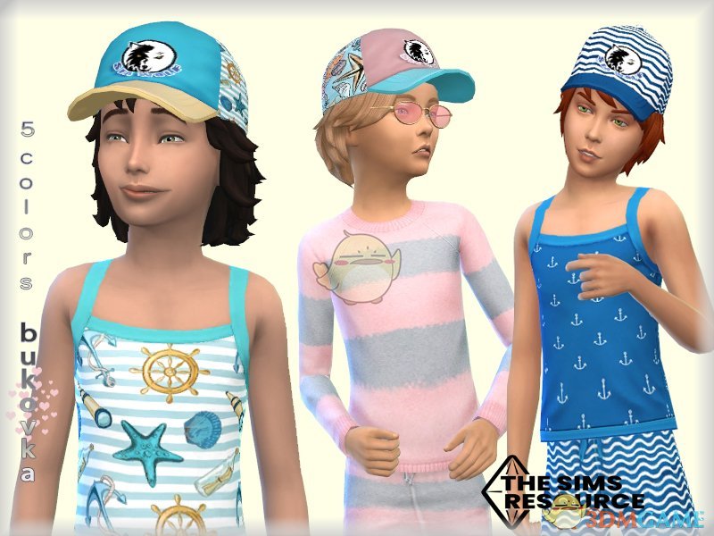 《模拟人生4》儿童可爱帽子MOD