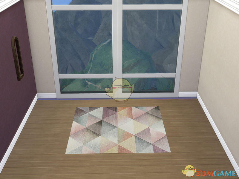《模拟人生4》多色现代三角地毯MOD