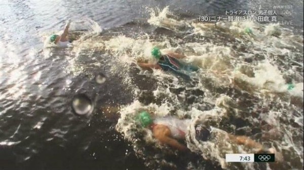 铁人3项选足散体吐逆 东京奥运会被批：水很肮脏