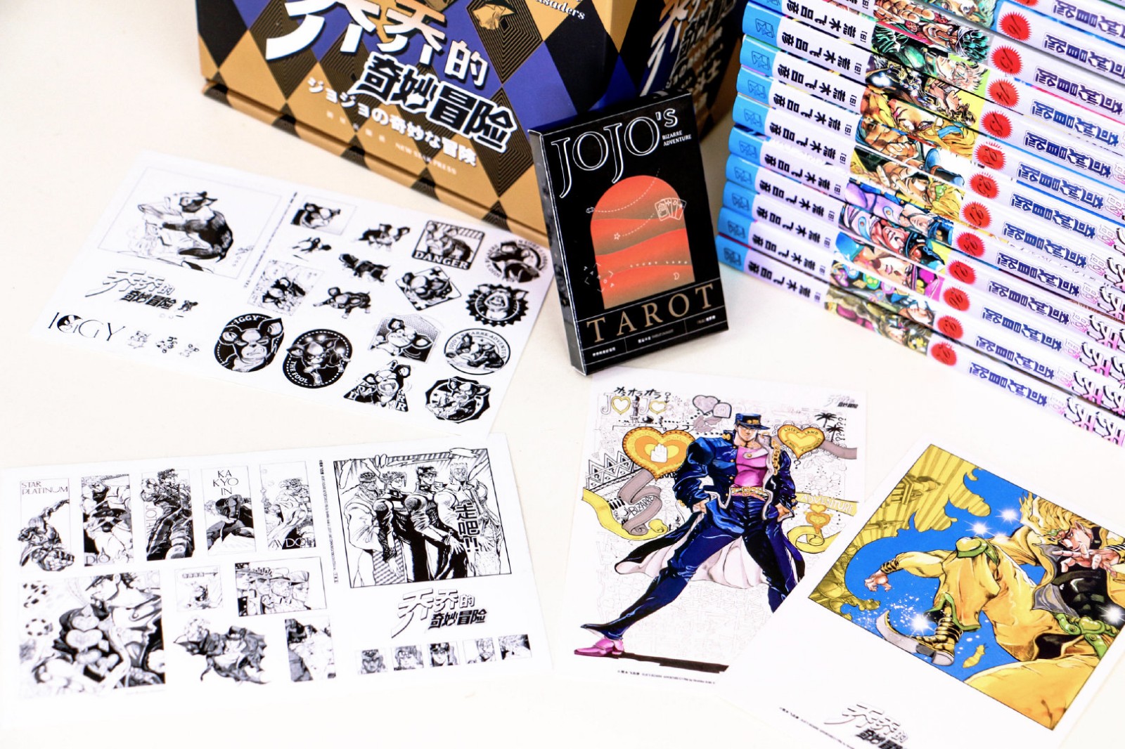 JOJO第三部简中漫画现已开卖 16卷全套售价280元