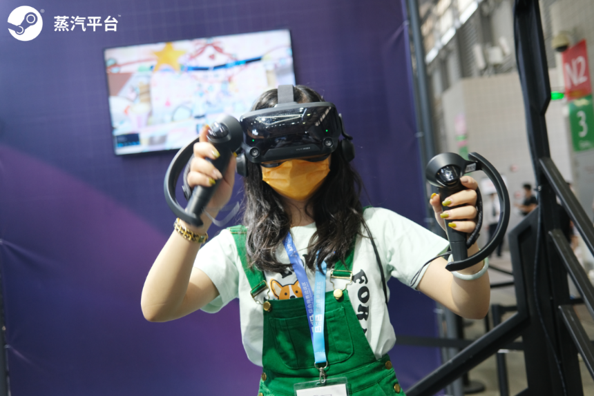 首日蒸汽平台展区曝光 新潮VR惹人眼