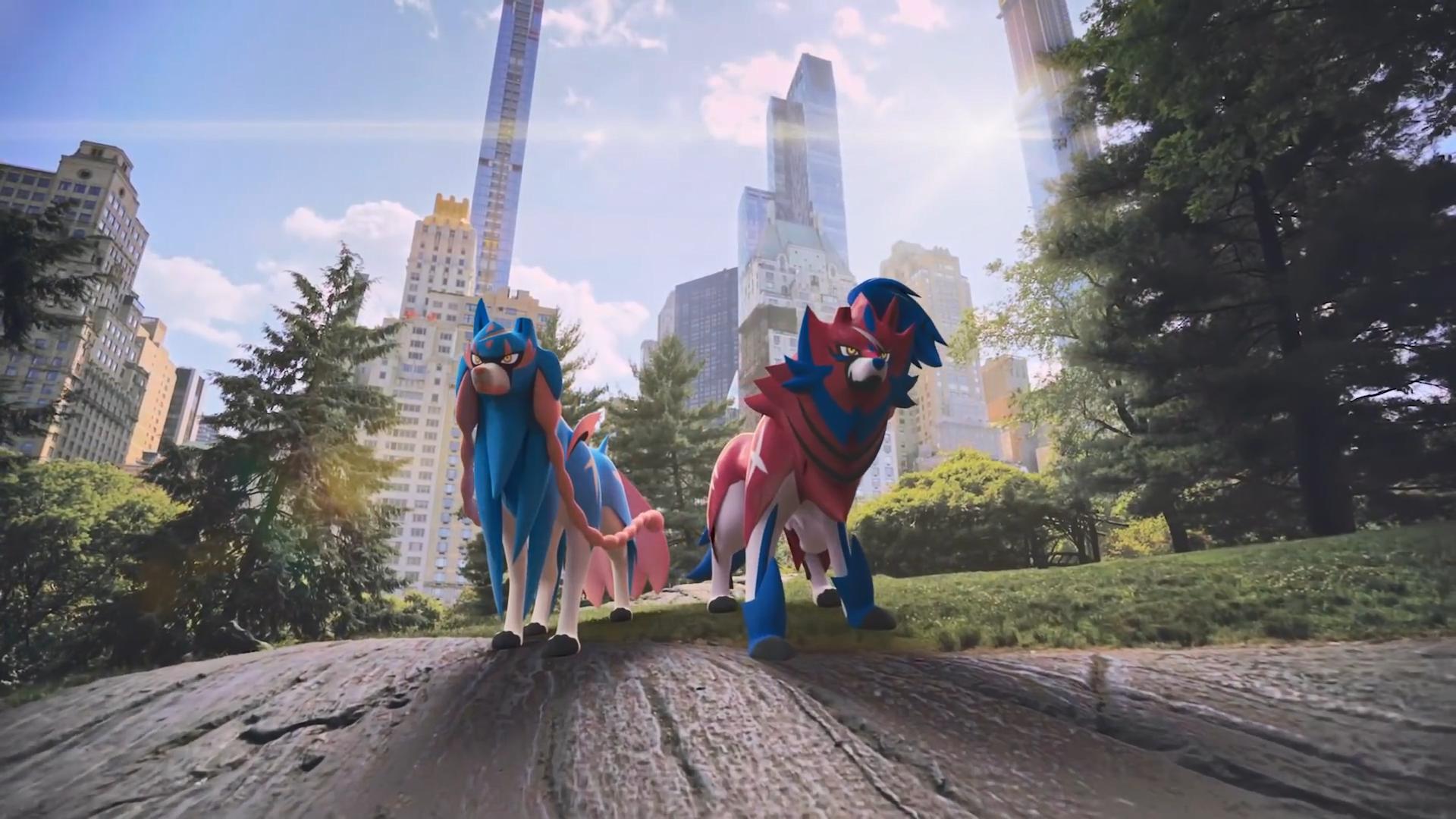 《宝可梦GO》上线伽勒尔宝可梦 “剑盾”双神兽登场