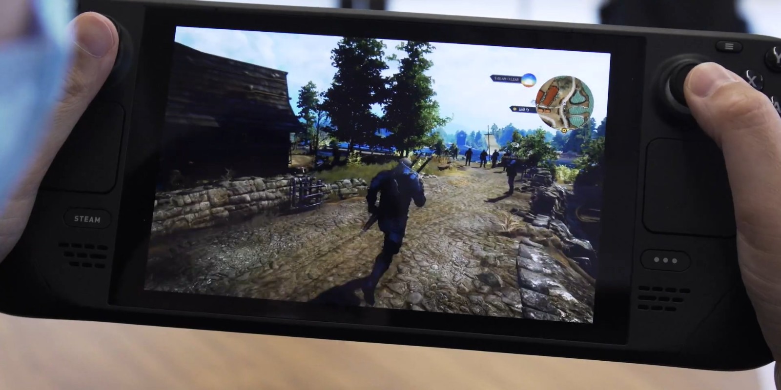 Steam Deck《巫师3》《控制》《毁灭战士：永恒》游玩展示 支持VR
