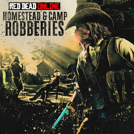 RED DEAD在线模式发布 “精明”玩家可享营地和农庄抢劫双倍奖励