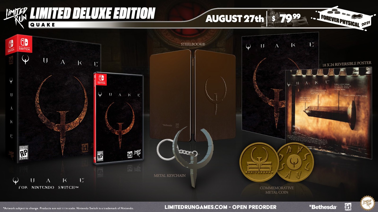 《雷神之锤》复刻版支布实体版本 但并出有Xbox版