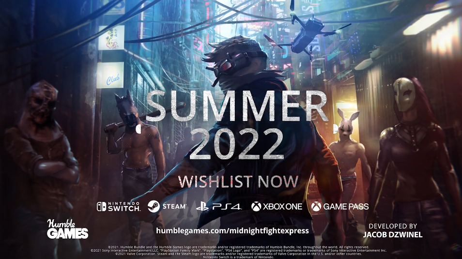 《午夜格斗快车》科隆展宣传片 将于2022年夏季正式发售