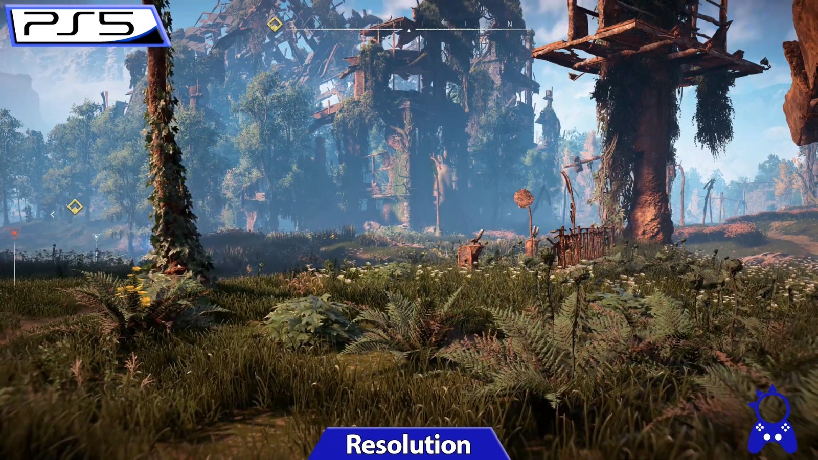 《地平线：黎明时分》PS5补丁测试 全程稳定60帧
