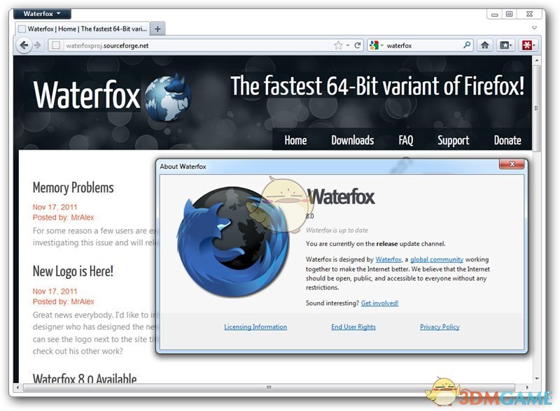 Waterfox浏览器最新版