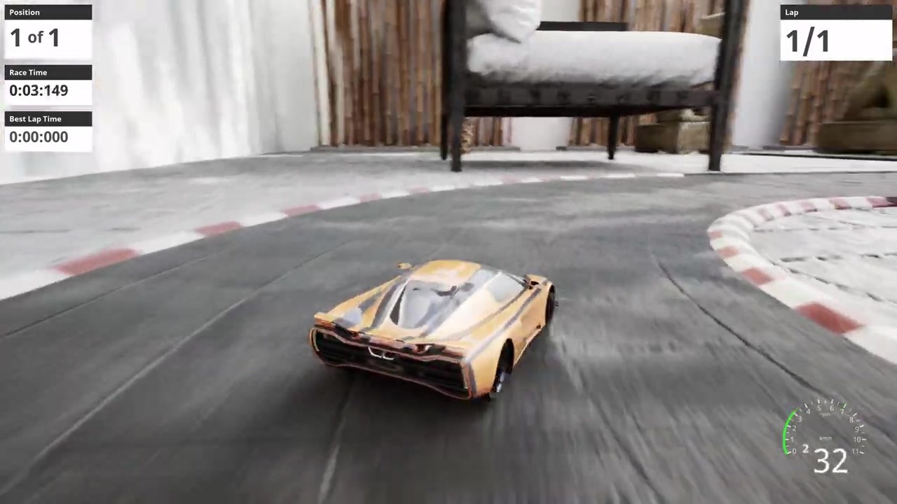 虚幻5引擎赛车游戏《Nano Racing》演示