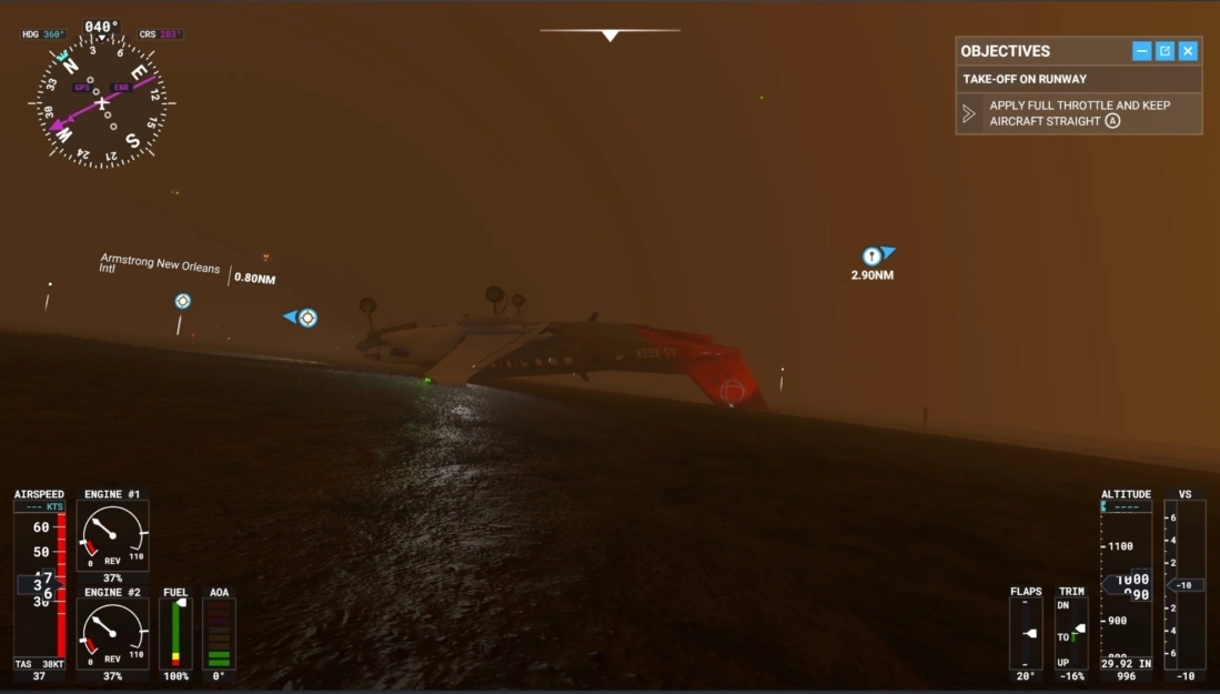 应用《微软飞翔模仿》玩家近距离不雅不雅不雅察飓风艾达