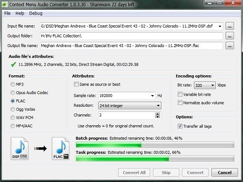 3delite Context Menu Audio Converter最新版